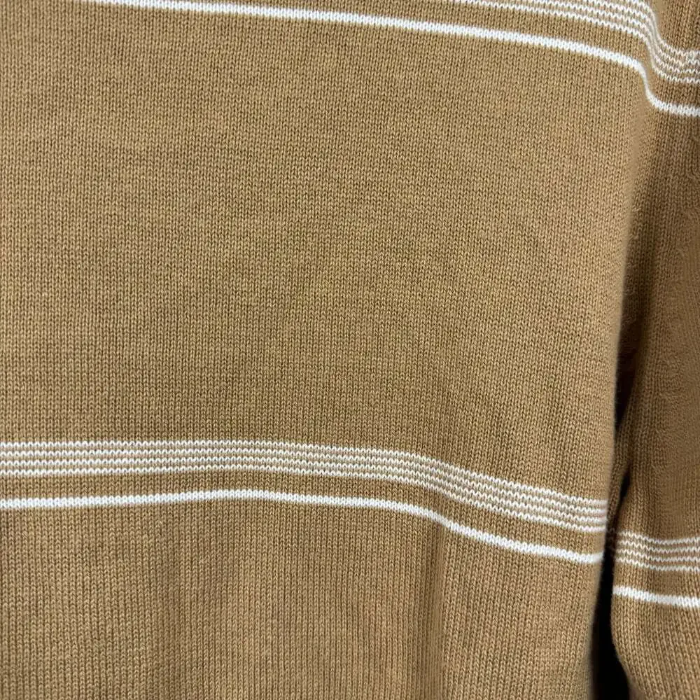 Mossimo Supply Co. Brown Tan Striped Sweater - Picture 2 of 7